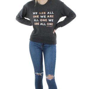 Spiritual Gangster We Are All One long sleeve Crewneck Sweatshirt